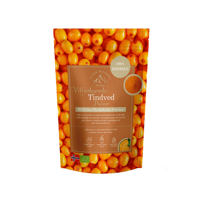 Hovedbilde Arctic Botanics - Viltvoksende tindvedpulver - ...