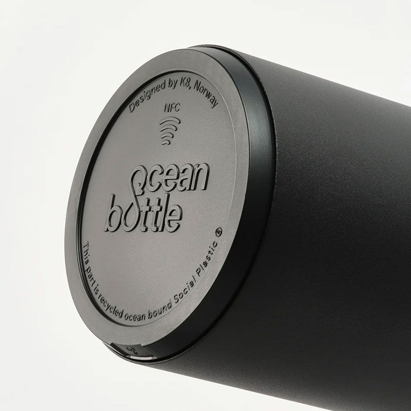 Ocean Bottle Original 1000 ml - Obsidian Black
