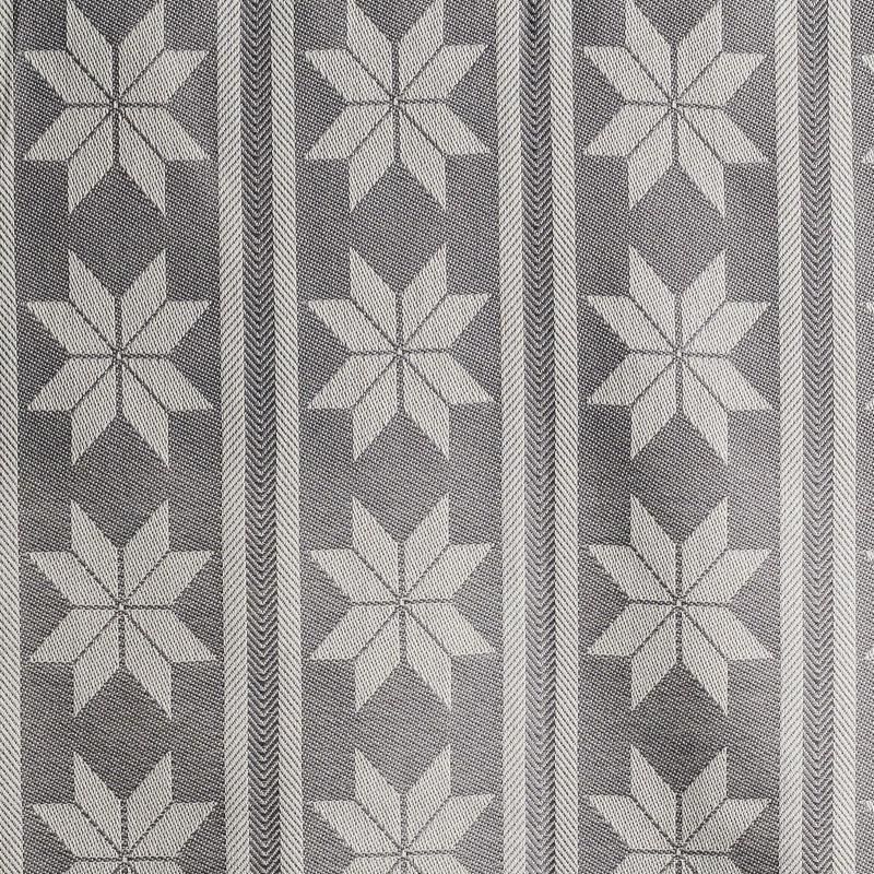 Vevstua - Håndkle 50x75 cm - 8-bladrose grå