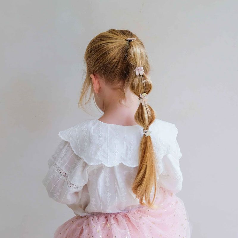 Mimi & Lula - 8 Mini Hårstrikk - Ballerina