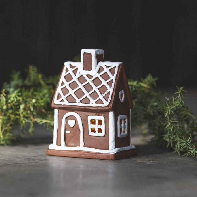 Nääsgränsgården - Lyslykt pepperkakehus