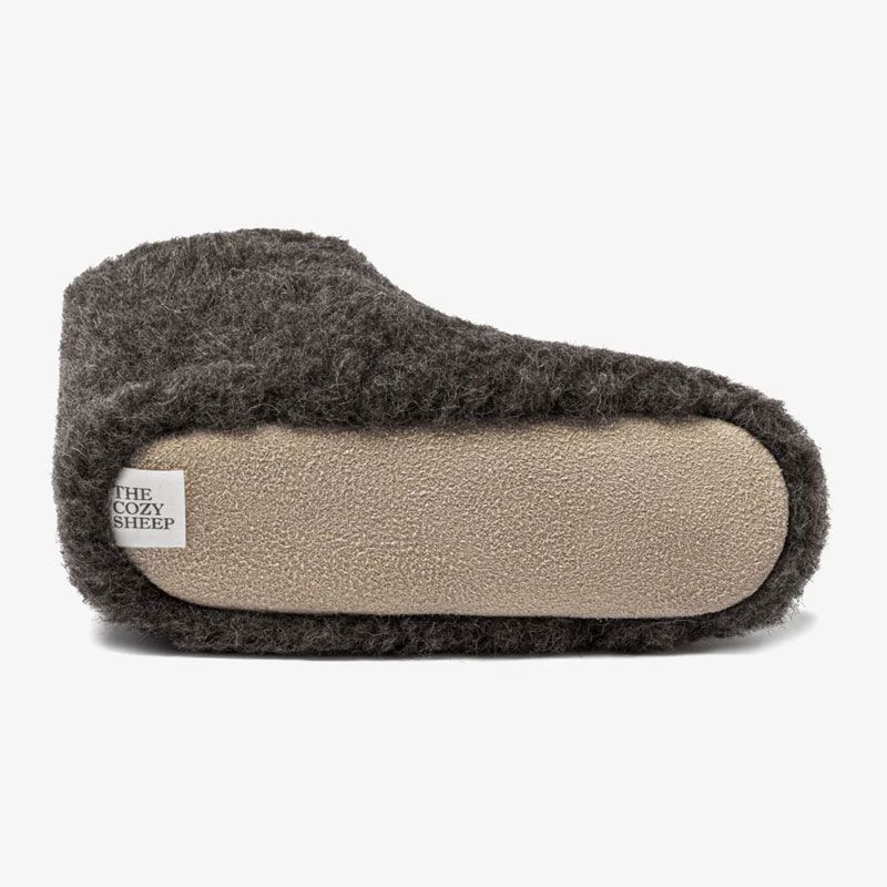 The Cozy Sheep - Barnetøfler - Brun