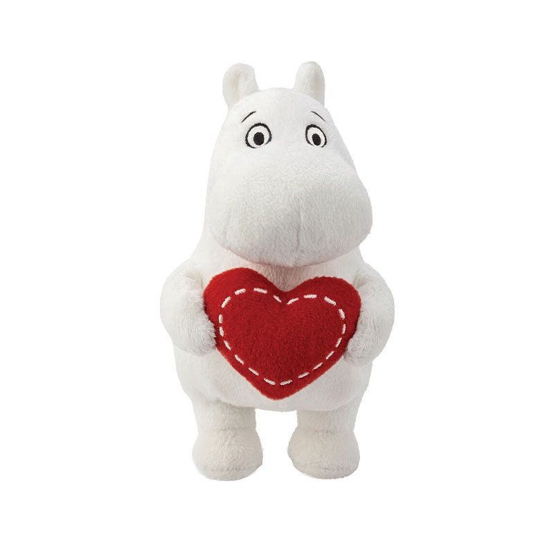 Mummi - Bamse 17 cm - Hjerte