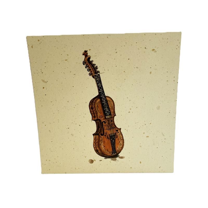 Art of Norway - Kunstkort - Hardingfele