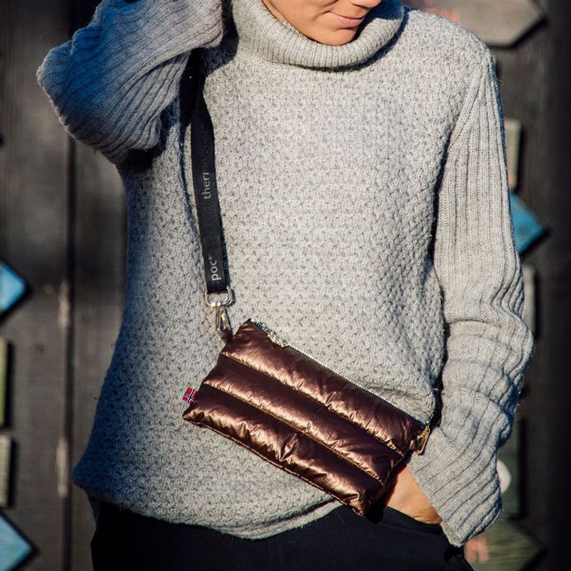 THOQ - Crossbody veske dun (flere farger)