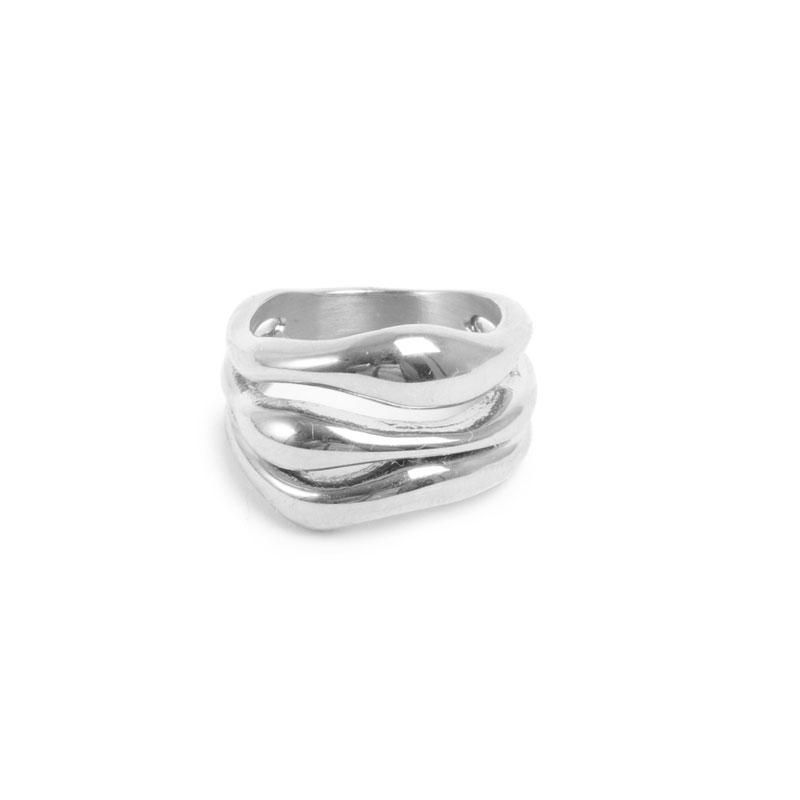 A&C - Big Waves ring - S