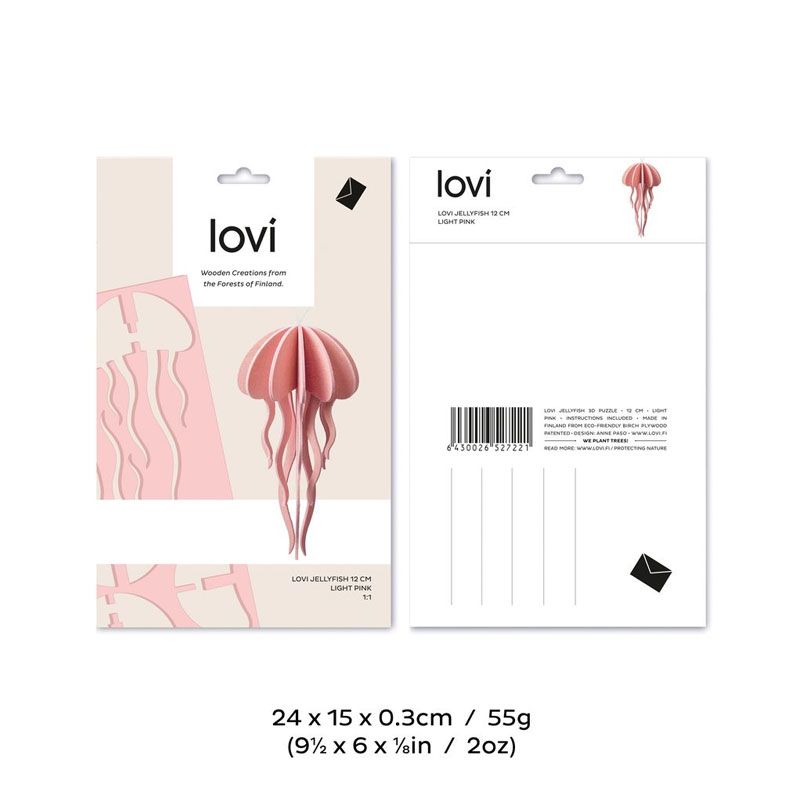 Lovi - Manet 12 cm - Light Pink