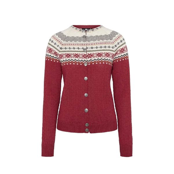 Hovedbilde Norlender - Josefine retro cardigan - Rød
