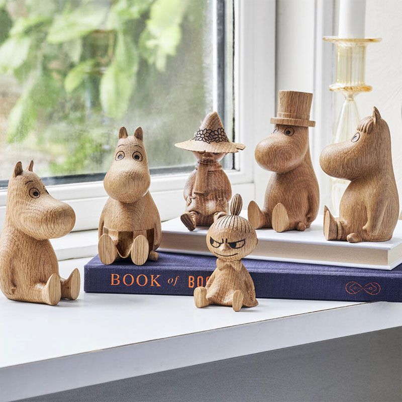 Moomin x Designhouse - Trefigur 10 cm - Mummimamma