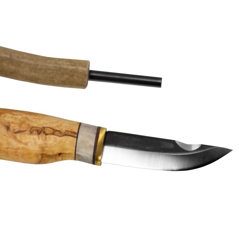 Kniv med tennstikke 7.7 cm