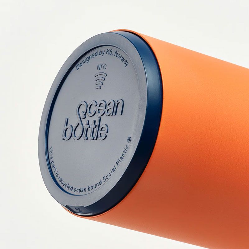 Ocean Bottle Original 1000 ml - Sun Orange