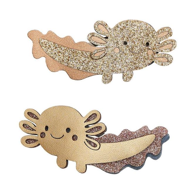 Hovedbilde Mimi & Lula - 2 Hårspenner - Axolotl
