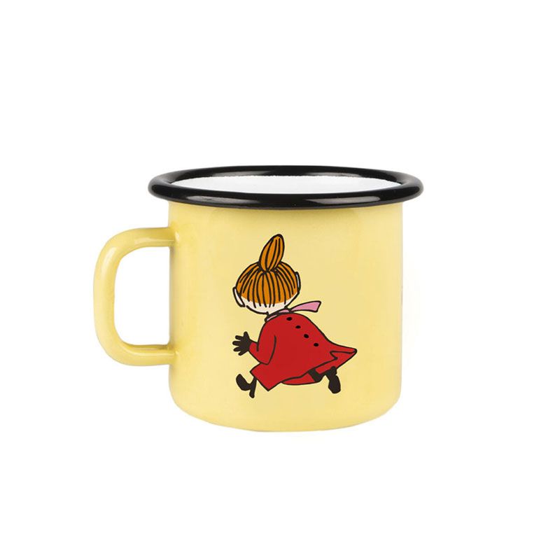 Moomin by Muurla - Emaljekopp 2.5 dl - Lille My gul retro