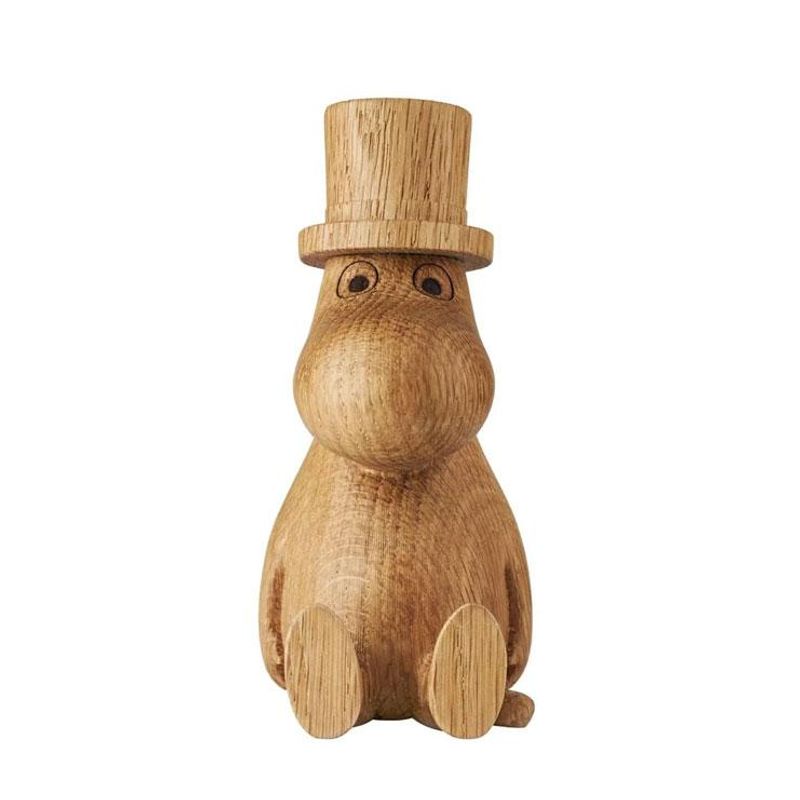 Moomin x Dsignhouse - Trefigur 10 cm - Mummipappa