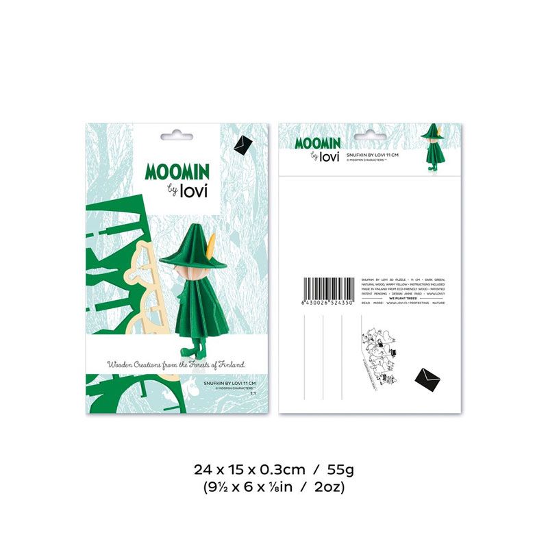 Moomin by Lovi - Snusmumrikken 11 cm