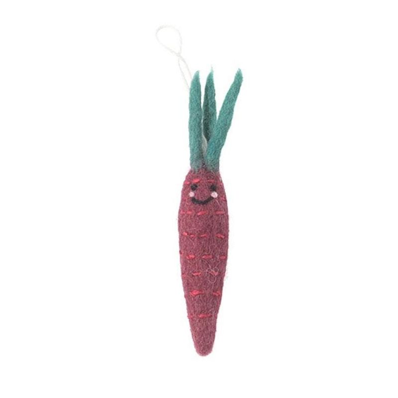 Aveva - Little Hangings - Carrot burgundy