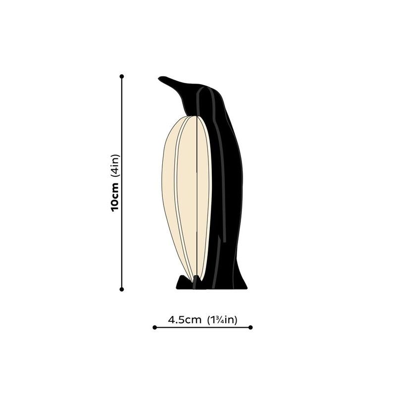 Lovi - Pingvin 10 cm - Black