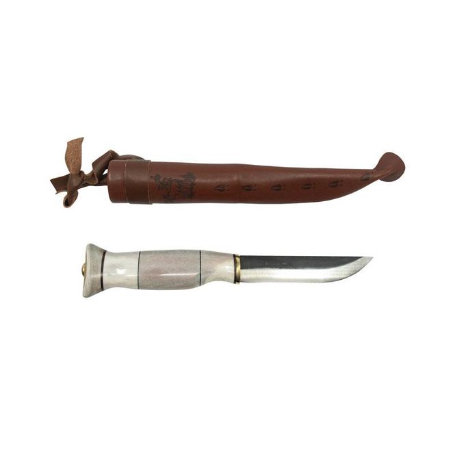 Hovedbilde Kniv med reinhornskaft 10.5 cm