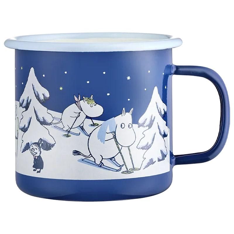 Moomin by Muurla - Emaljekopp 3.7 dl - Stjerneklar natt