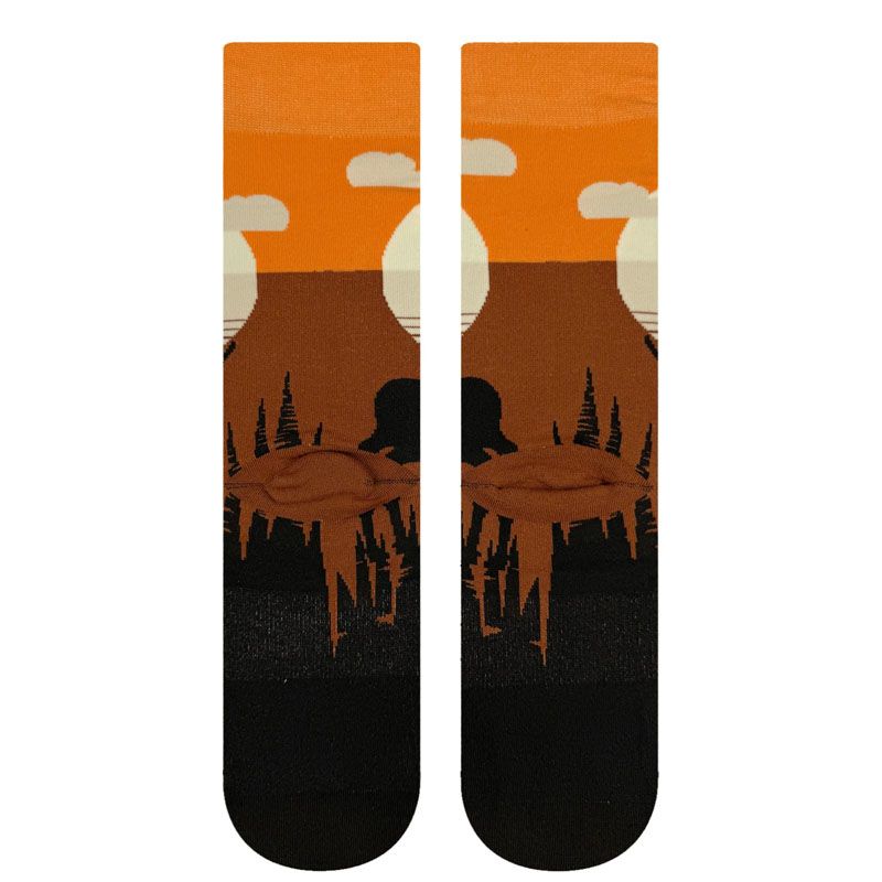 NVRLND - Sunset Moose Premium crew-sokker