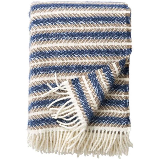 Hovedbilde Klippan - Oscar ullpledd - Multi Blue
