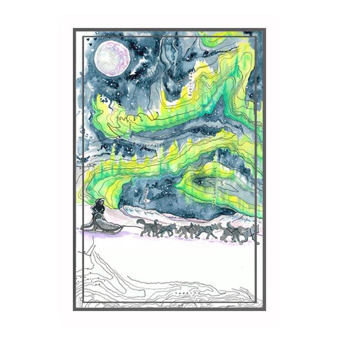 Hovedbilde Northern Paws - Kopphåndduk - Hundeslede