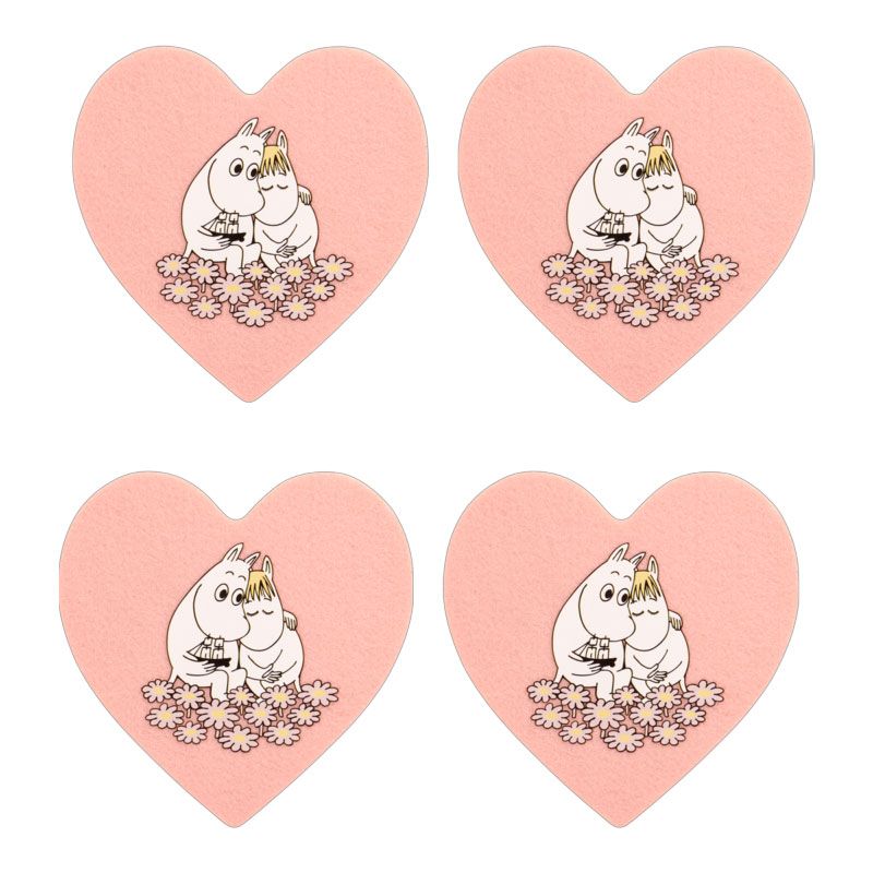 Moomin by Muurla - Glassbrikker 4-pk - Sammen