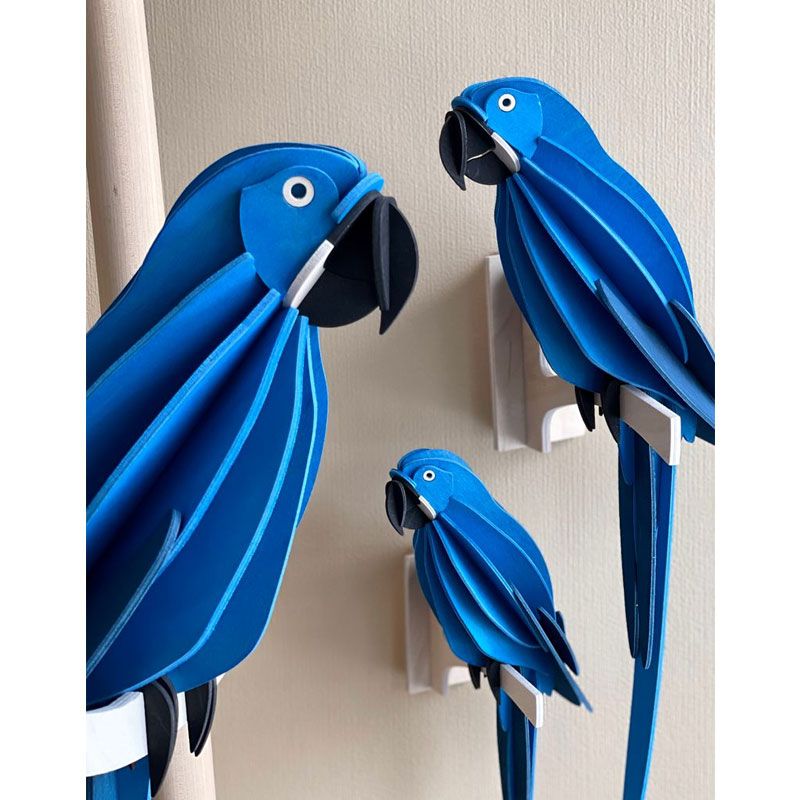 Lovi - Papegøye 26 cm - Hyacinth Macaw