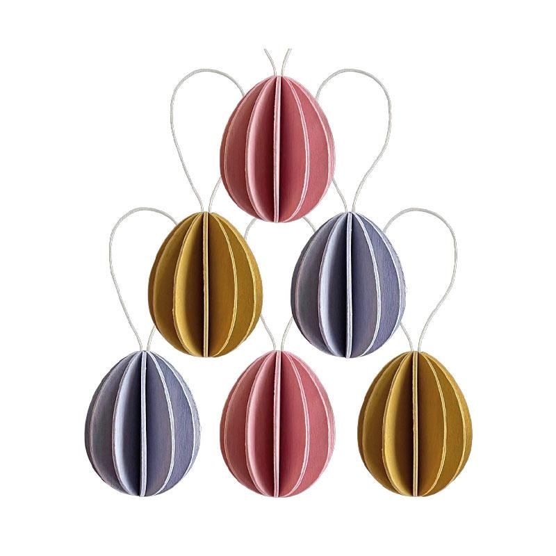 Lovi - Egg 4.5 cm 6-pk - Color Mix