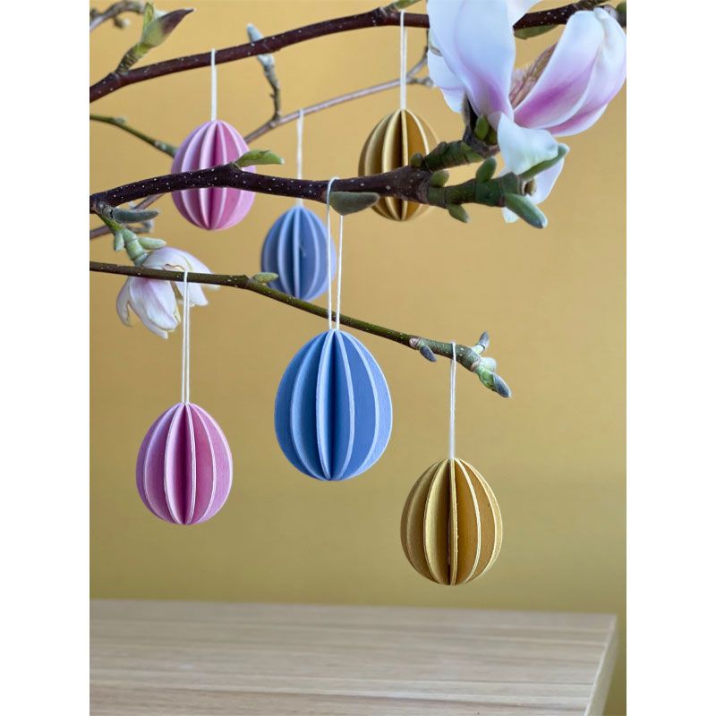 Lovi - Egg 4.5 cm 6-pk - Color Mix