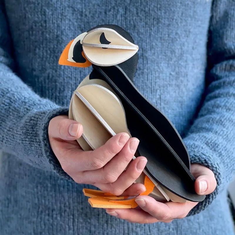 Lovi - Lundefugl 20 cm - Black Mix