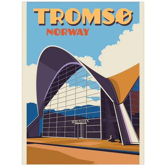 Hovedbilde NO WAY! - Plakat 30x40 cm - Biblioteket
