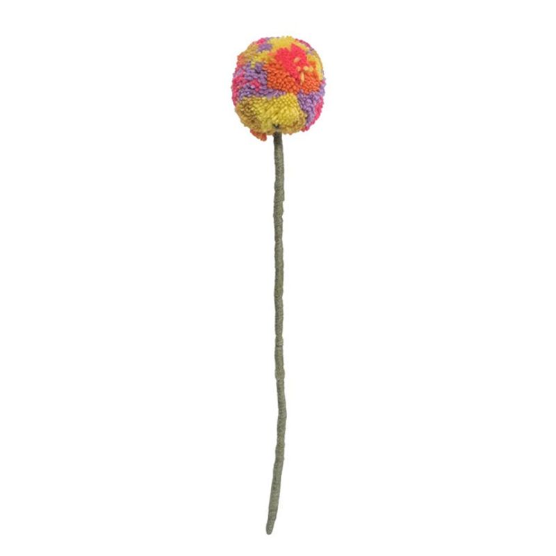 Aveva - Endless flower - Pom Pom thistle M lilac-neon