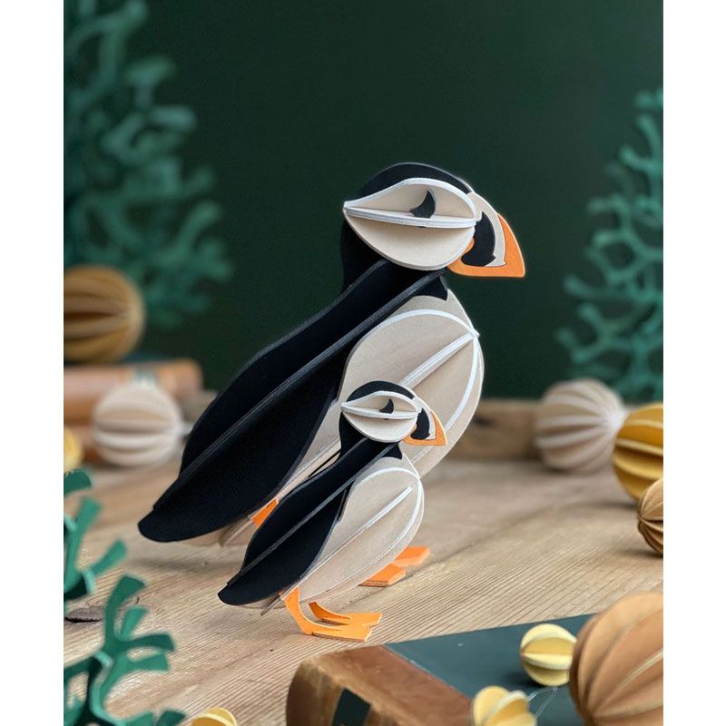 Lovi - Lundefugl 20 cm - Black Mix