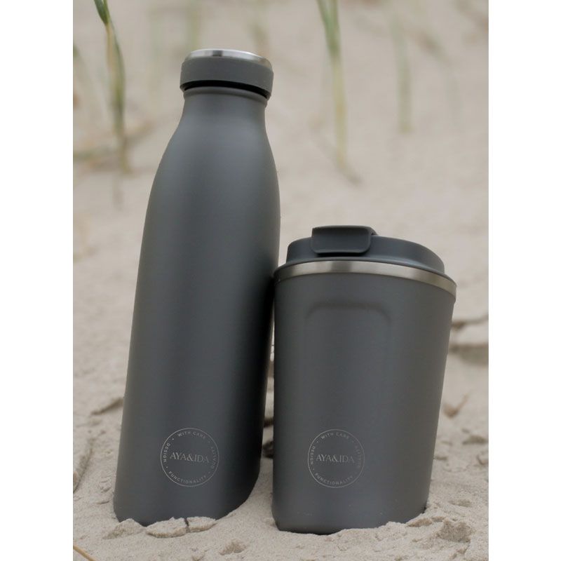 AYA&IDA - Cup2Go 380 ml - Dark Grey