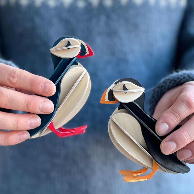 Lovi - Lundefugl 10 cm - Blue Mix