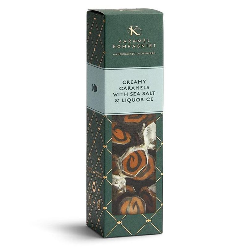 Karamel Kompagniet - Creamy Caramels with Sea Salt & Liquorice