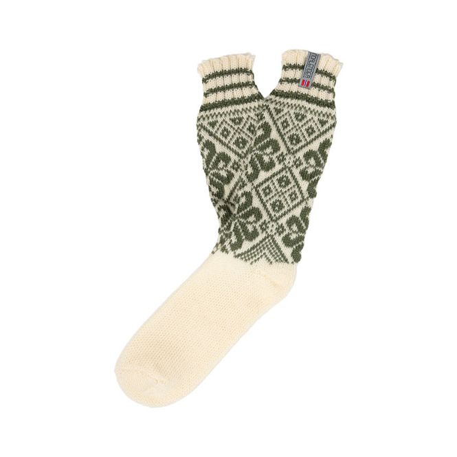 Hovedbilde Norlender - Selbu sokker unisex - Grønn