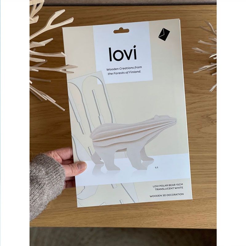 Lovi - Isbjørn 15 cm